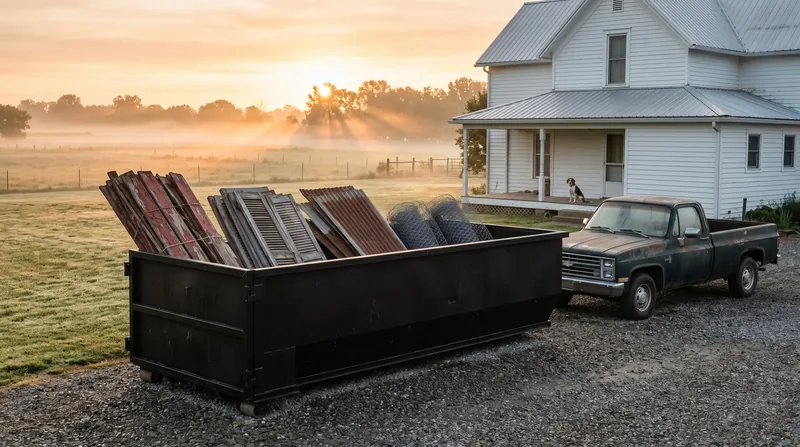 15 yard roll-off dumpster for rent in Murfreesboro, TN